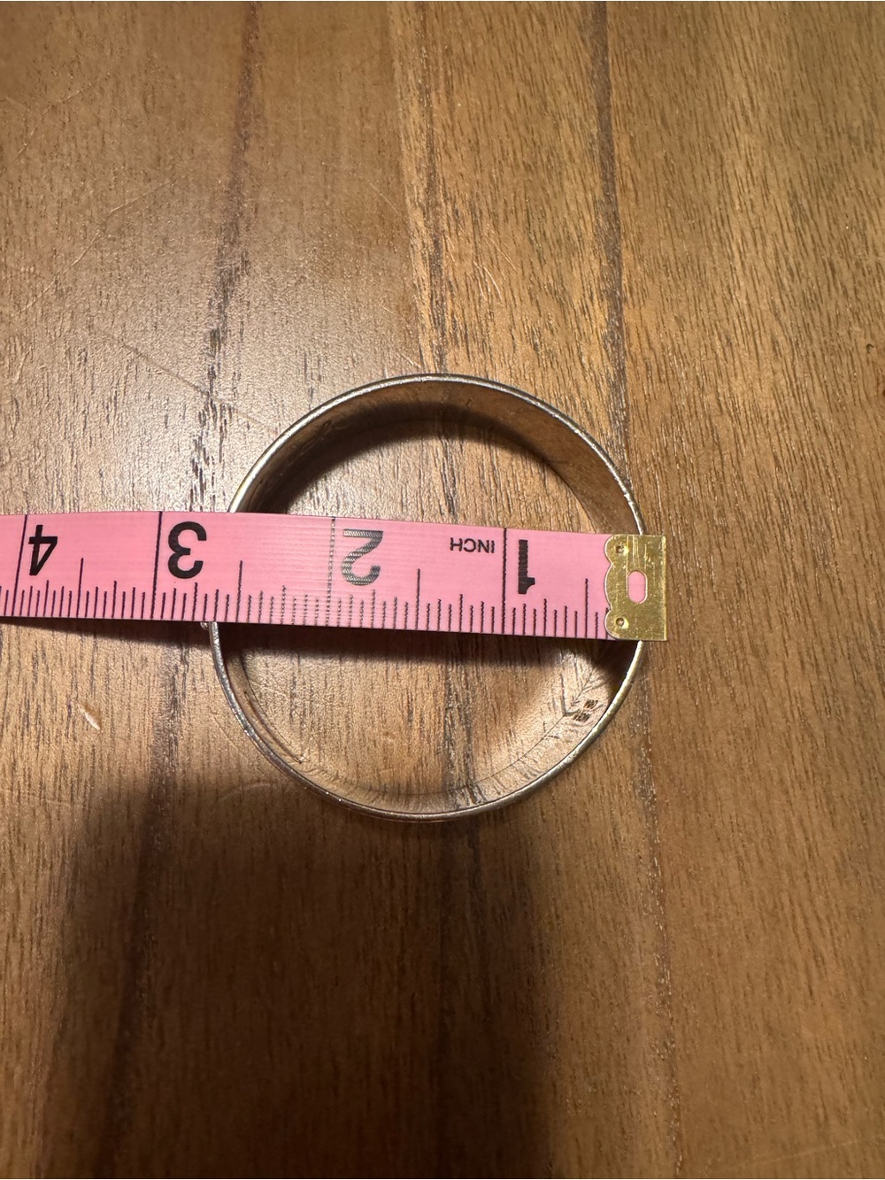 Vintage Coach Pink Signature Cuff Bracelet with Pink Enamel - Picture 6 of 6
